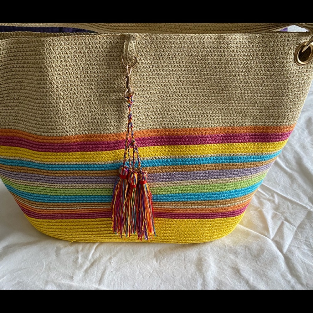 Summer Straw Purse